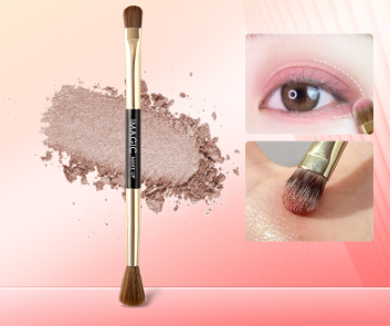 IMAGIC Double Head Eyeshadow Brush Eye Makeup Tool