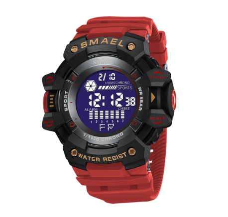 SMAEL 8050 Top Brand Men Digital Watches Fashion Outdoor Sport Watch Waterproof Multifunctional Electronic Wristwatch LED Stopwatch M03