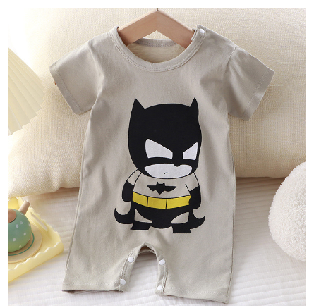 Cotton Baby Girls Bodysuit Pink Unicorn Cartoon Print Baby Romper Baby Onesies BR12