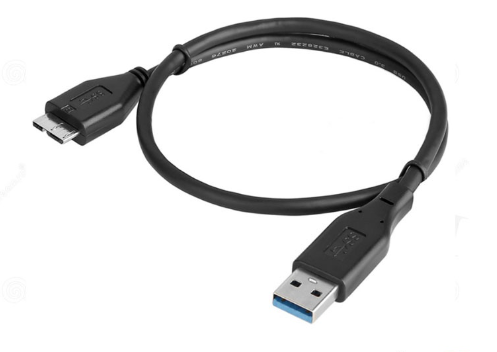 50cm USB 3.0 Male to Micro Cable for Portable Hard Drives