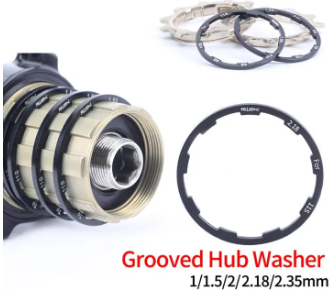 Bicycle Hub Washer MTB Bottom Bracket Spacers Flywheel Cassette Gasket Road Bike Freehub Washer