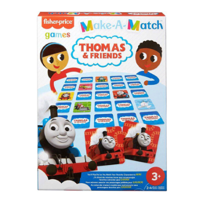 Fisher-Price Licensed Games Make-a-Match Thomas