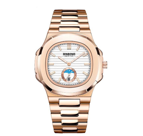 Original Square Business Luxury Stainless Steel Waterproof Fashion Watch Men Quartz Watch Casual All-Match Small Square Watch M1