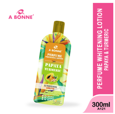 Abonne Perfume Whitening Lotion 300ML - Papaya Turmeric ( A121 )
