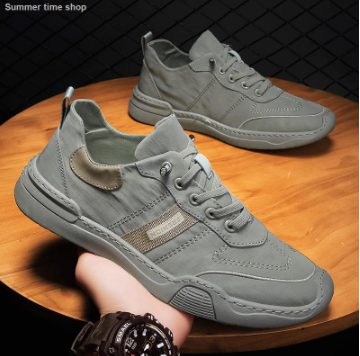 39-44 [ST] mens shoes sale beck shoes casual shoes canvas all-match lazy shoe ice silk