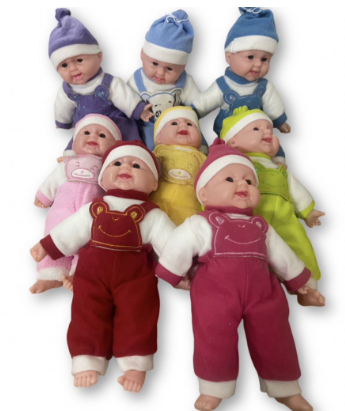 Happy Baby Little Dolls with Music Toys (Random Color)