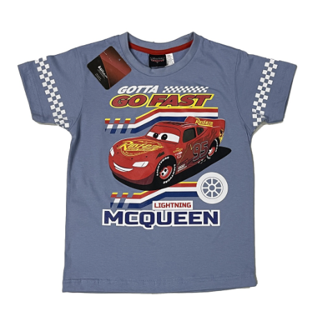 Disney Cars Gotta Fast Boys Kids Dust Blue T-Shirt