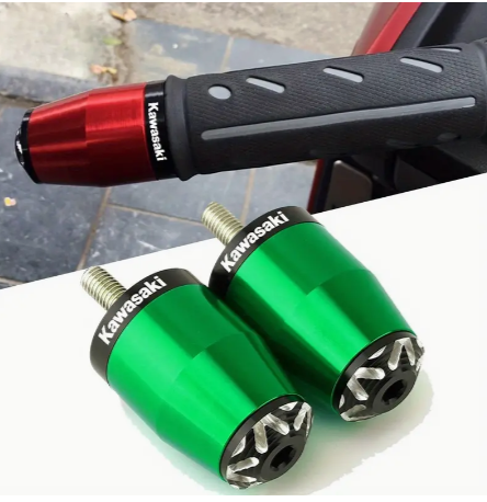 2pcs Motorcycle Accessories For Kawasaki Z300 Z650 Z750 Z800 Z900 Z1000 ER6N ER6F Z400 Ninja400 Handlebar Grips Handle Bar Ends Plug Anti Vibration