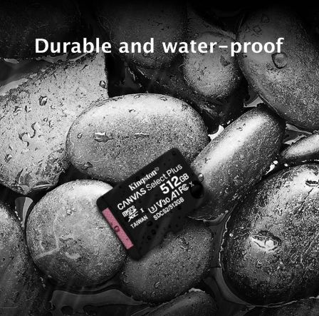 Kingston Canvas Select Plus SD Card 256GB/512GB MicroSDHC MicroSDXC MicroSD Card