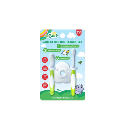 Tiny Buds Baby's First Toothbrush Set