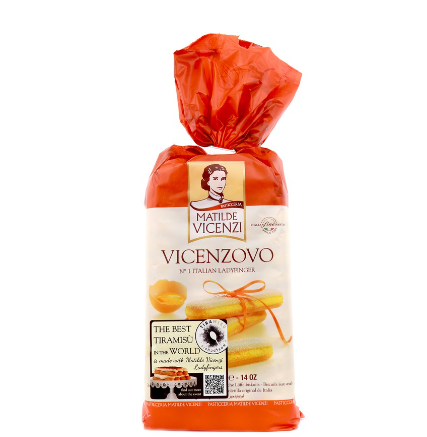 Matilde Vicenzi Vicenzovo Italian Ladyfinger Biscuits 400g