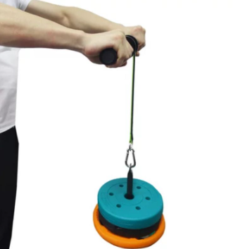 Wrist Forearm Blaster Roller Arm Strength Power Training Hand Grip Foam Roller Exercise Fitness