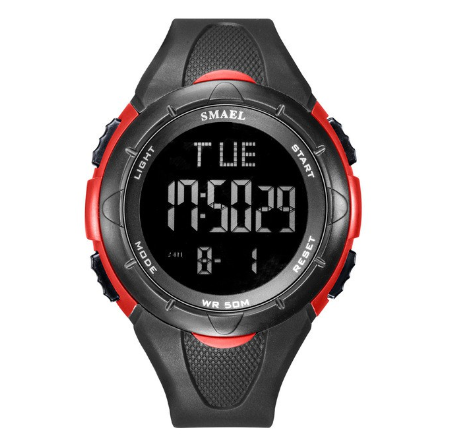 SMAEL1016 Brand Mens Fashion Digital Watches Casual Waterproof Sports Watch Men Date Chrono Alarm Clock Wristwatch 03