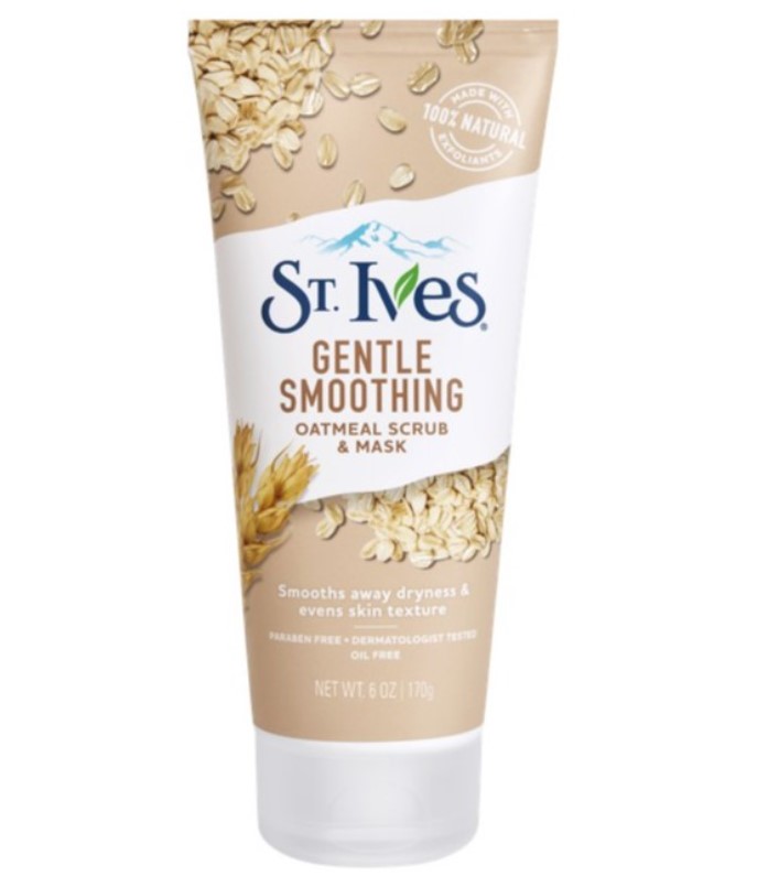 ST. IVES Gentle Smoothing Oatmeal Scrub and Mask Face Scrub 6OZ