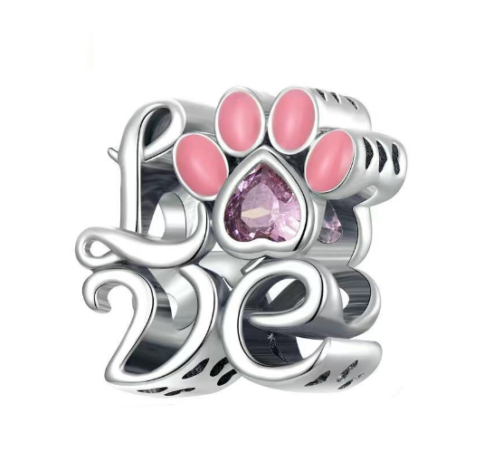 Glowing Turtle Nighttime Owl 925 Silver Dangle Charms Heart Balloon Bracelet Pendant 004