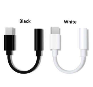 Popcorn USB C Adapter Type C to 3.5mm Aux Audio Jack Earphone Headphone Cable