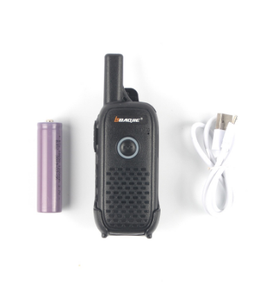 2pcs Baojie BJ-Q2 2W 16 Channels 400-470Mhz UHF Portable Mini Walkie Talkies Rechargeable Long Range Two Way Radios