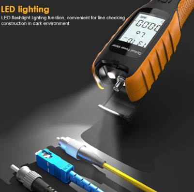 Optical Power Meter High Precision Fiber Optic Power Meter For 5g Flash Light