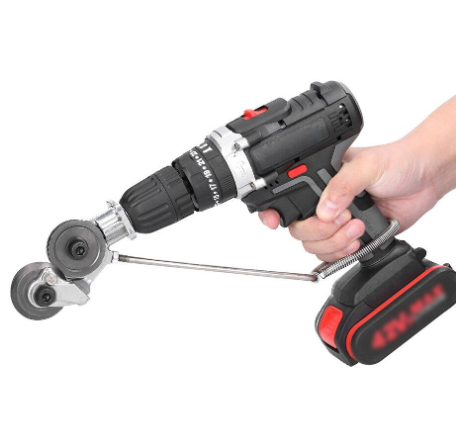 Head Electric Drill Metal Plate Auxiliary Cutter Electric Drill Refitting Plate Shears Conversion