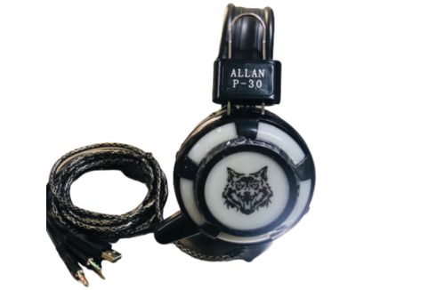 Heavy Duty Gaming Headset P30 (BLACK) With Mic /Gaming RGB Headset / Head set / Headphone