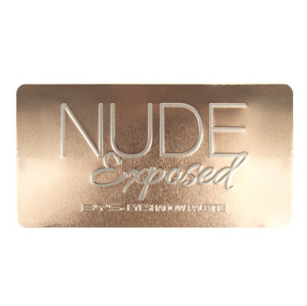 BYS Eyeshadow Palette Tins Nude Exposed