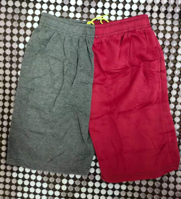 Men's Casual Sports Cotton Plain Shorts/ Two Toned Cotton Jogger Shorts