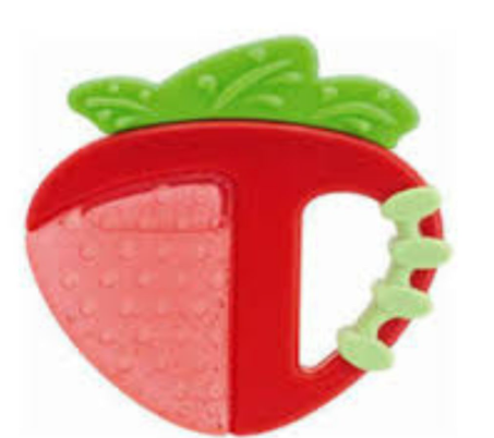 Chicco Cooling Teethers - Strawberry Red
