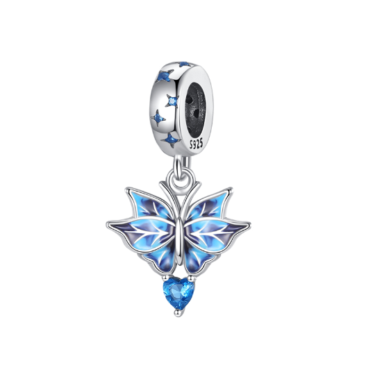 S925 Silver Pandora Same Design Colorful Spring Garden Series Suitable for Original Bracelet s24