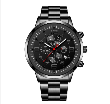 Original Luxury Fashion Luxury Stainless Steel Men's Luminous Calendar Waterproof Watch 005