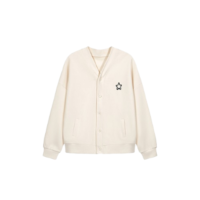 Lovito Women Casual Plain Button Jacket LNE35206 (Apricot)