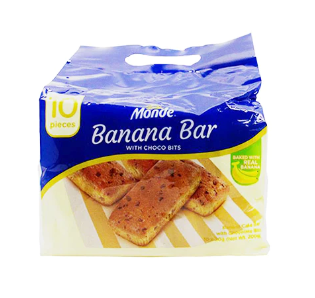 Monde Banana Bar  20g x 10's
