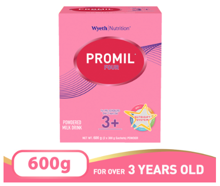 PROMIL FOUR Powdered Milk Drink for Over 3 Years Old 600g