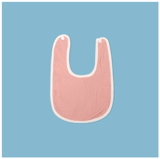 Baby Bibs Plain Color Absorbent Lightweight Saliva Towel Absorbent Baby Feeding Essentials Bb6