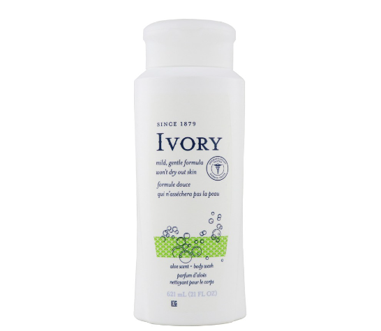 Ivory Aloe Scent Body Wash 621ML