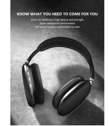 Bluetooth Wireless Headphones With Microphone Noise Cancellation Stereo HIFI Gaming Headset
