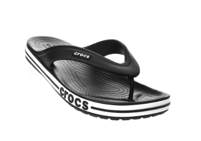 Crocs Unisex Bayaband Flip in Black