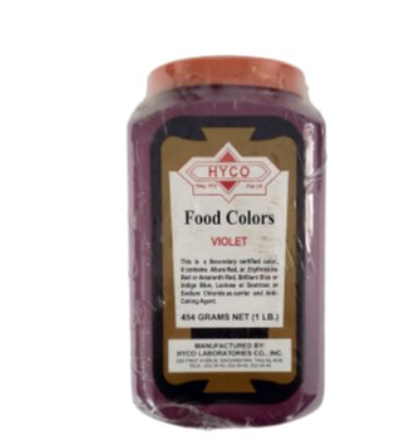 Hyco Food Color Violet 454g