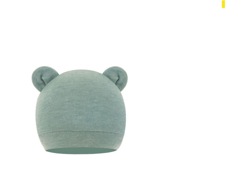 BB Baby Newborn Hospital Hat Autumn Winter Cute Warm Cotton Bear Hat Beanie Baby C6