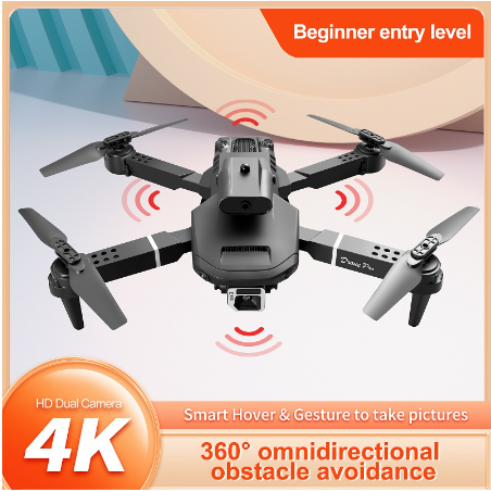 Drone Double camera 4k profession HD Wide Angle Camera Height Keep RC helicopter Toys