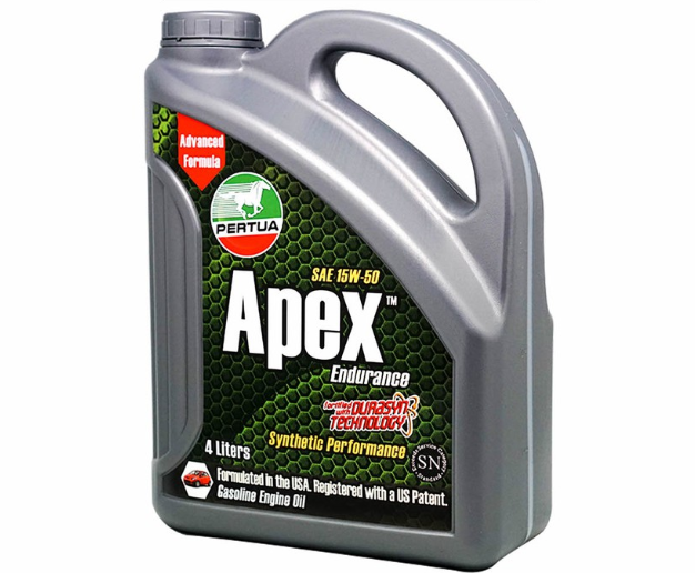 Pertua Apex Synthetic Performance Gasoline Engine Oil 4L & (1L x 2)