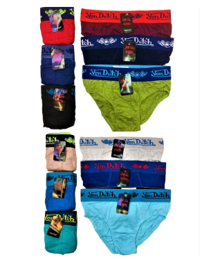 6 PC Underwear Cotton Brief For Men
