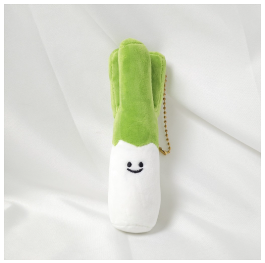 Cute Plush Toys Snacks Vegetables and Fruits Series Expression Plush Doll Bag Pendant  V7