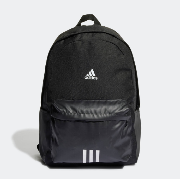 adidas Lifestyle Classic Badge of Sport 3-Stripes Backpack Unisex Black HG0348