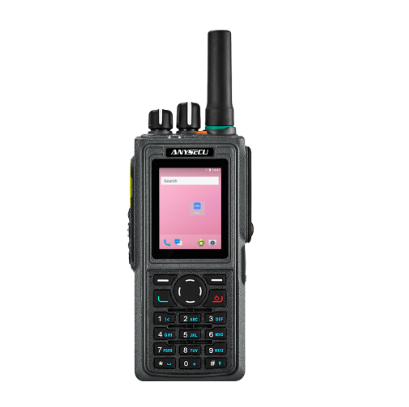 Anysecu HD-760 4G POC Radio Zello Android Walkie Talkie Zello Android 7.1 IP67 Waterproof Dual-SIM Card Phone WIFI GPS
