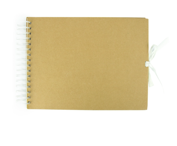 Craft Easy 8.5x11 Kraft Scrapbook Album 25 White Pages