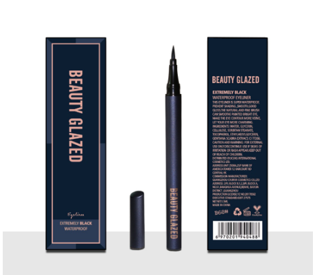BEAUTY GLAZED Eye Makeup Eyeliner Lasting Soft Gel Eyeliner Pencil Highly Pigmented Waterproof Easy to Wear Long-Lasting Black Liquid Waterproof Eyeliner COD