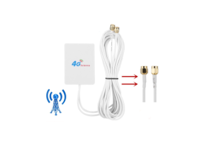 4G/3G 28dBi LTE Signal WiFi Antenna (SMA，TS9，CRC9) LKJ