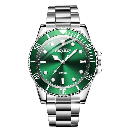 Luxury Men Stainless Steel Business Watches With Calendar Male Sport Quartz Watch M007