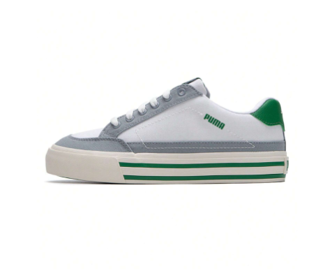 Puma Skateboard Shoes, Low-Top Unisex Canvas Casual Sneakers