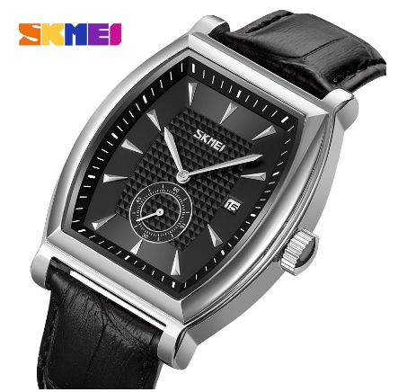 Skmei Business Fashion High-end Men Quartz Watch Leather Strap 9306 F1